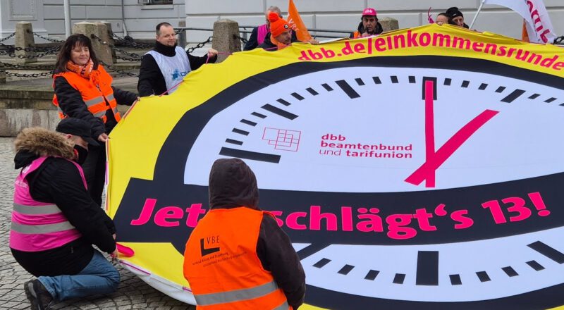 1. Aktionstag „Jetzt schlägt’s 13!“